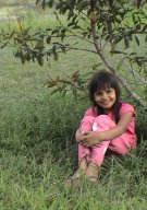 Anaira, age 8, in December 2002