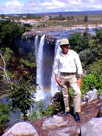 Park Warden Bienvenido at Kama Meru, April 97